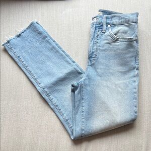 Madewell Women’s The Perfect Vintage Skinny Jeans in Light Blue